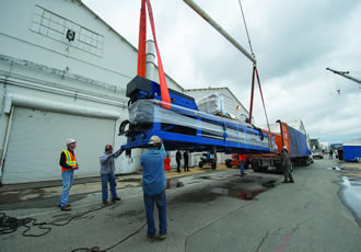 Ultra-powerful all-electric pipe bender starts operations at US shipbuilder